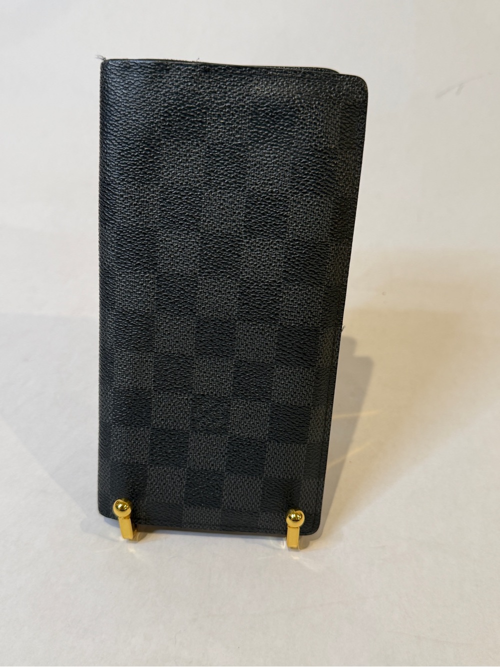 Louis Vuitton graphite flap wallet
